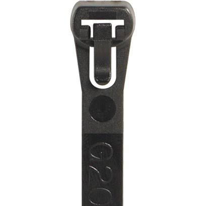 Black Releasable Cable Ties N217