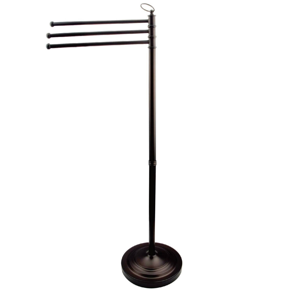 Oil Rubbed Bronze Freestanding Towel Rack S82449