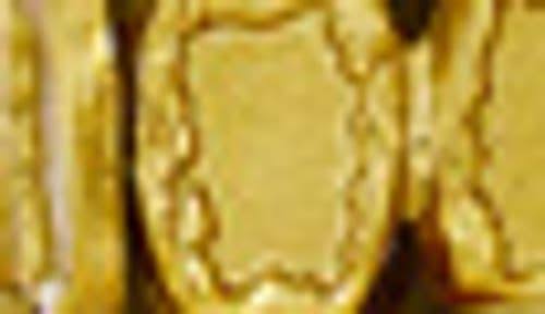 Gold Aluminum Candle Holder 19 R305306
