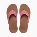 Fuchsia coral Woven Sandals C599