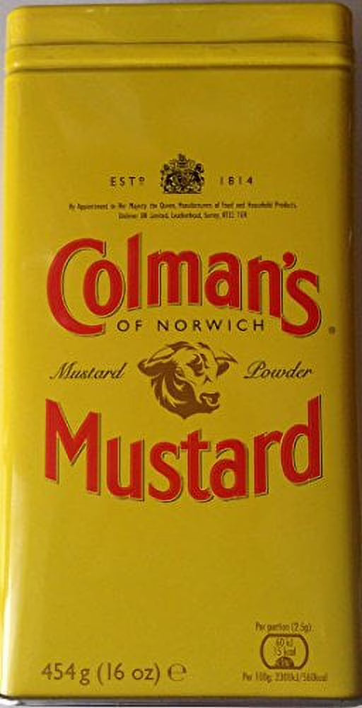 2 Pack Mustard Powder 16 Oz Each M121