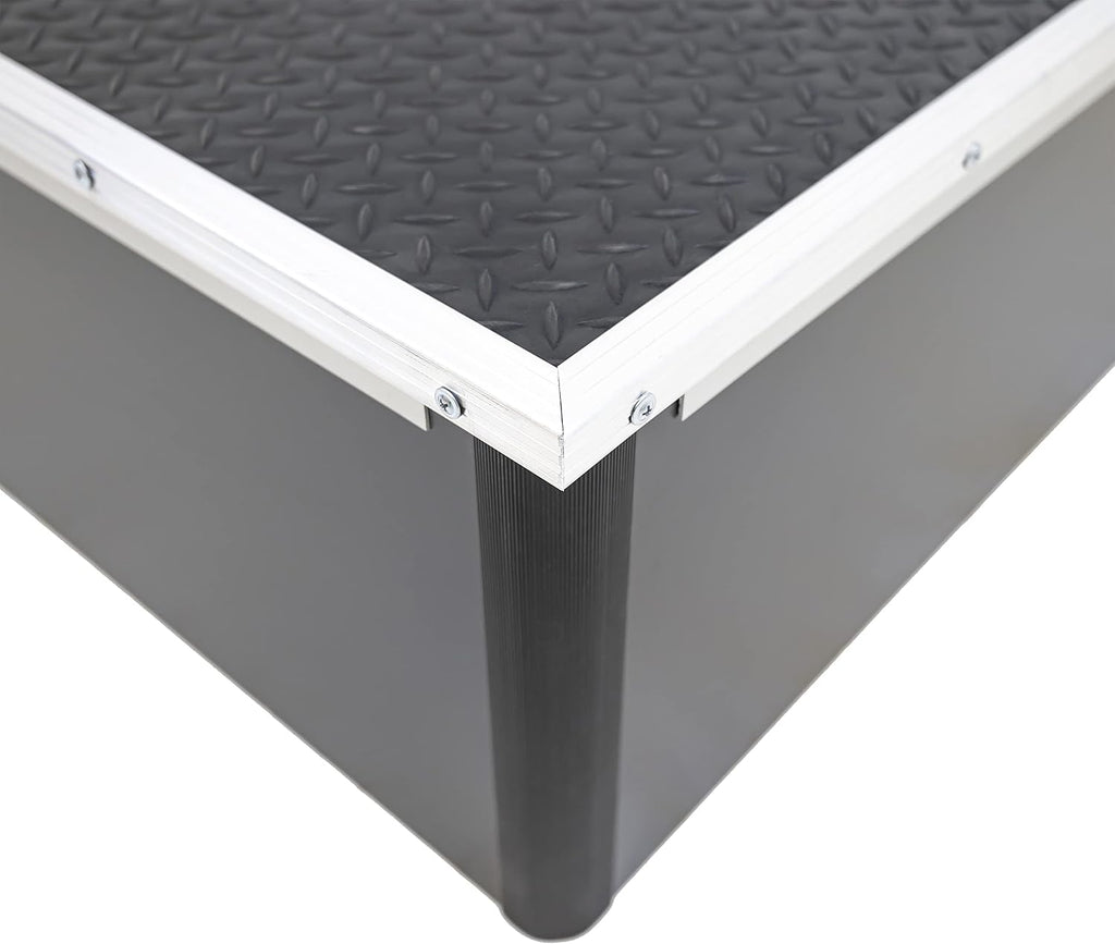 Black Stage Section, 48" Wide x 48" Long x 12" High U880