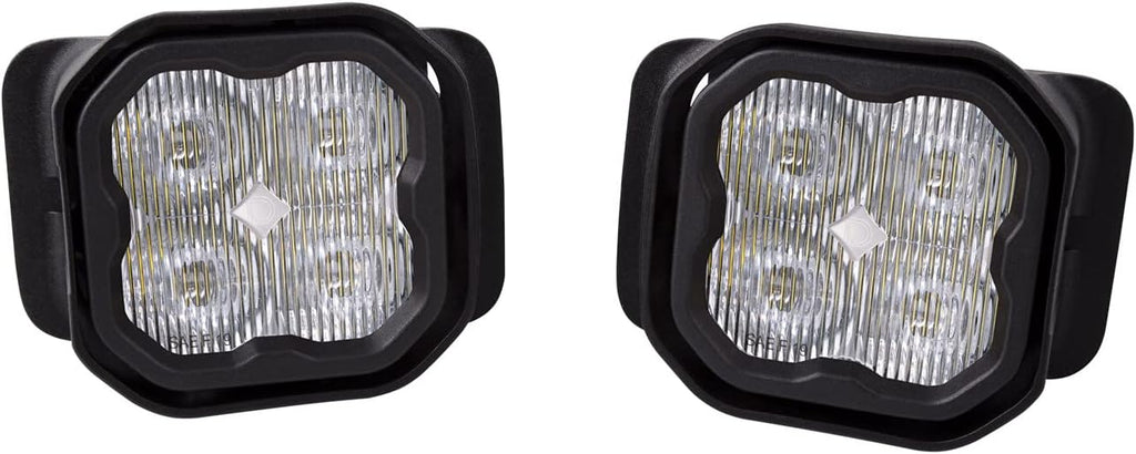 SS3 LED Fog Light Kit for Ford Super Duty 2017-2021, White SAE/DOT Driving Pro U120