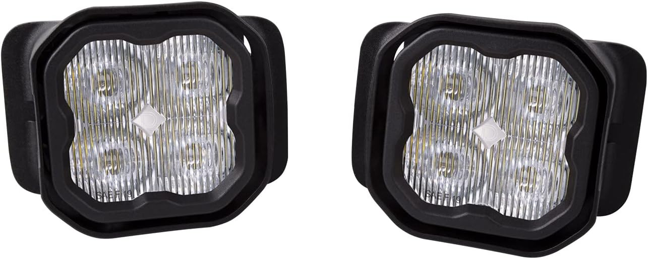 SS3 LED Fog Light Kit for Ford Super Duty 2017-2021, White SAE/DOT Driving Pro U120