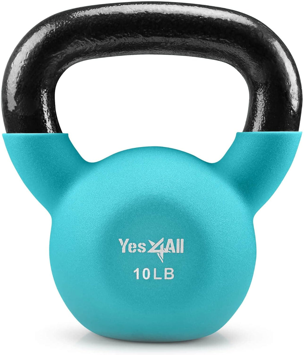 Neoprene Coated Kettlebell Weights, Pack of 2 T283