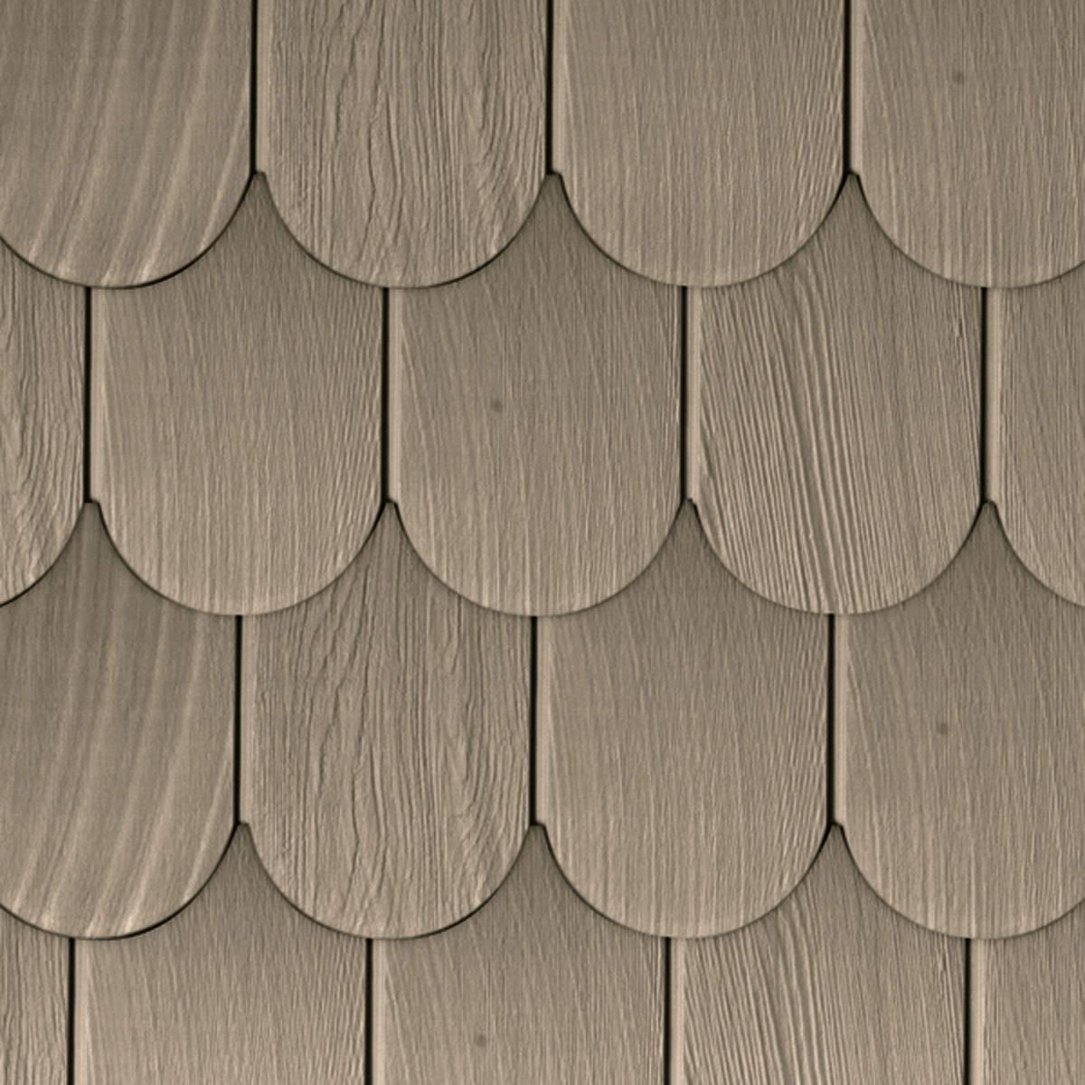 Vinyl Round Shingles (20 Panels/Ctn. = 50 Sq. Feet) C8721