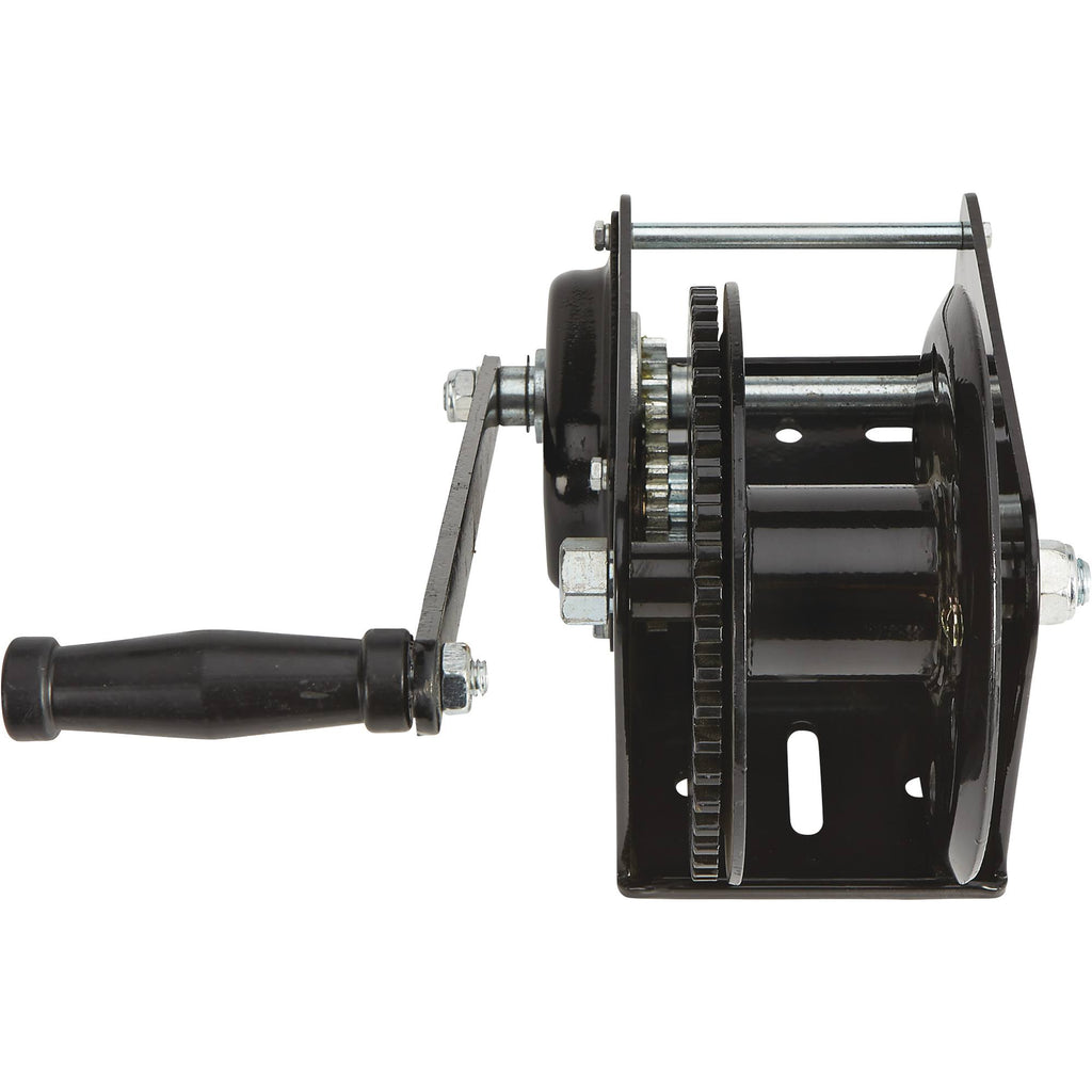 Single Speed Hand Winch with Automatic Brake, 2500-Lb. Load Capacity O367