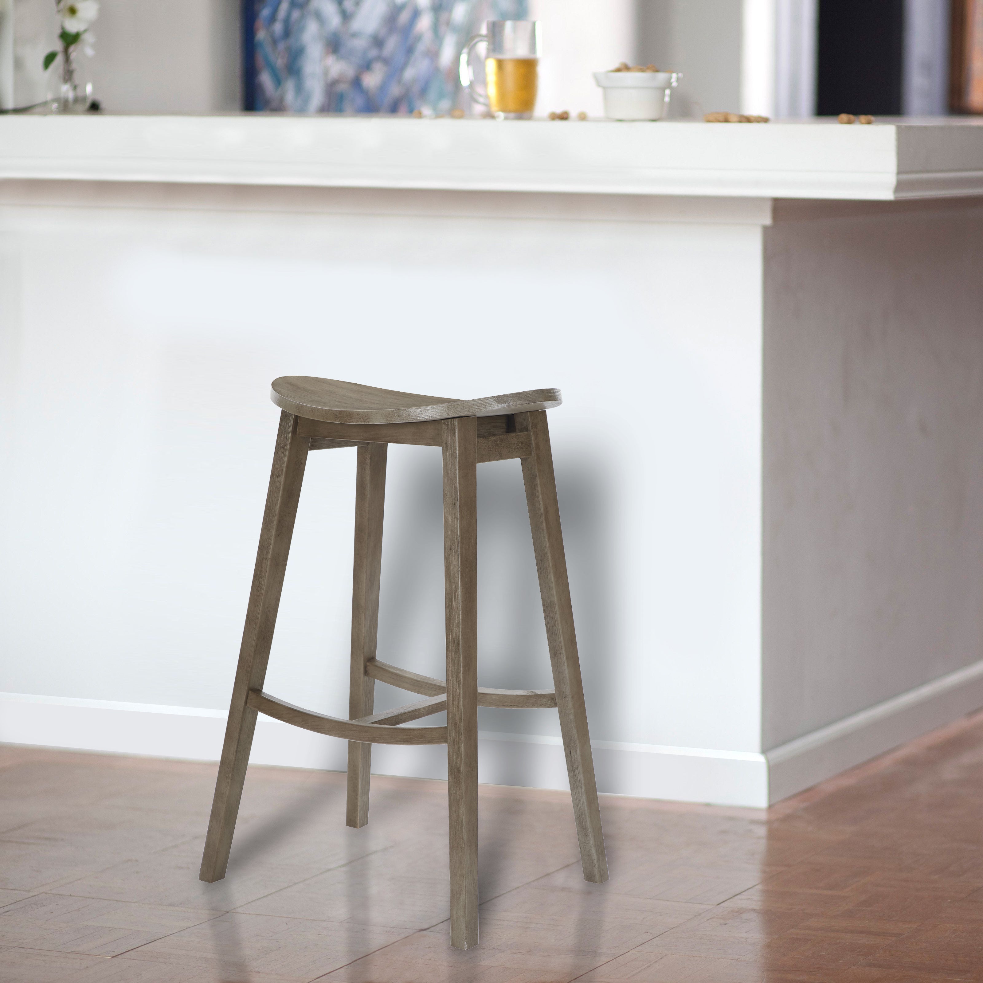 Oval Scoop Saddle Stool (2 Pack) V204