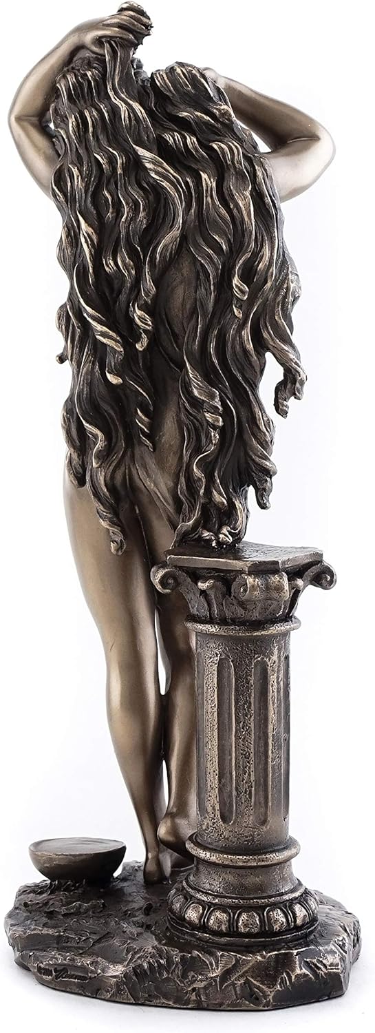 Aphrodite Goddess Statue - 10.75-Inch Cold Cast Bronze Figurine Y26606