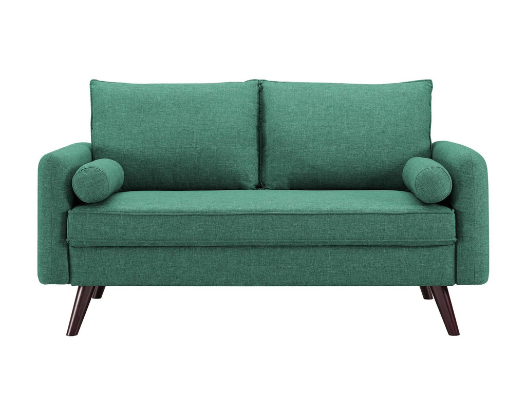 Modern Seafoam Green Loveseat B44418