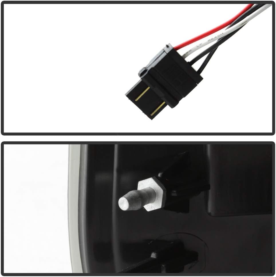 Black Smoke LED Tube Tail Lights Brake Lamps N469318