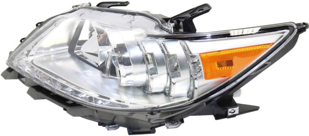 HeadLight Assembly Driver Side Black Housing X5066