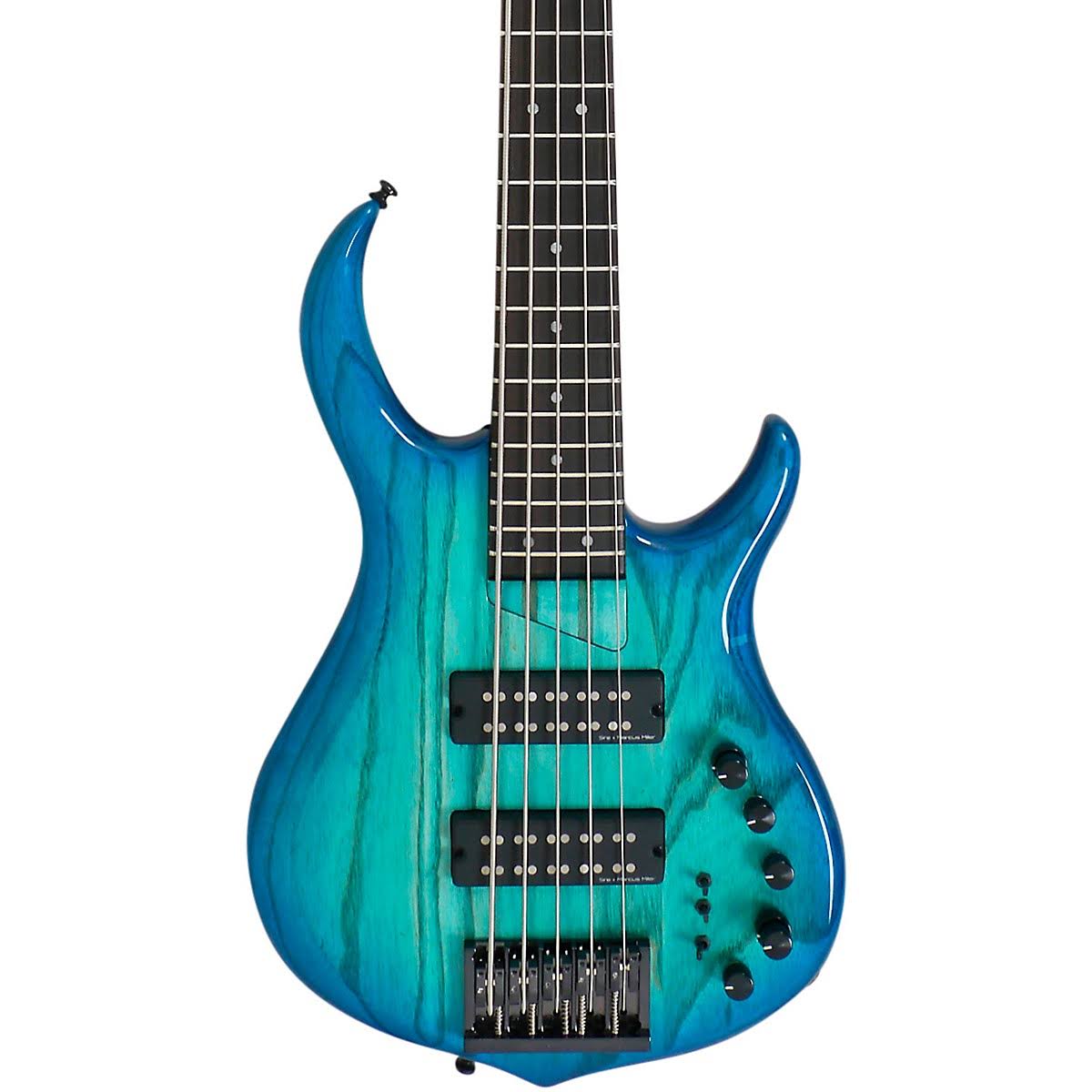 Transparent Blue 5-String Bass O88368