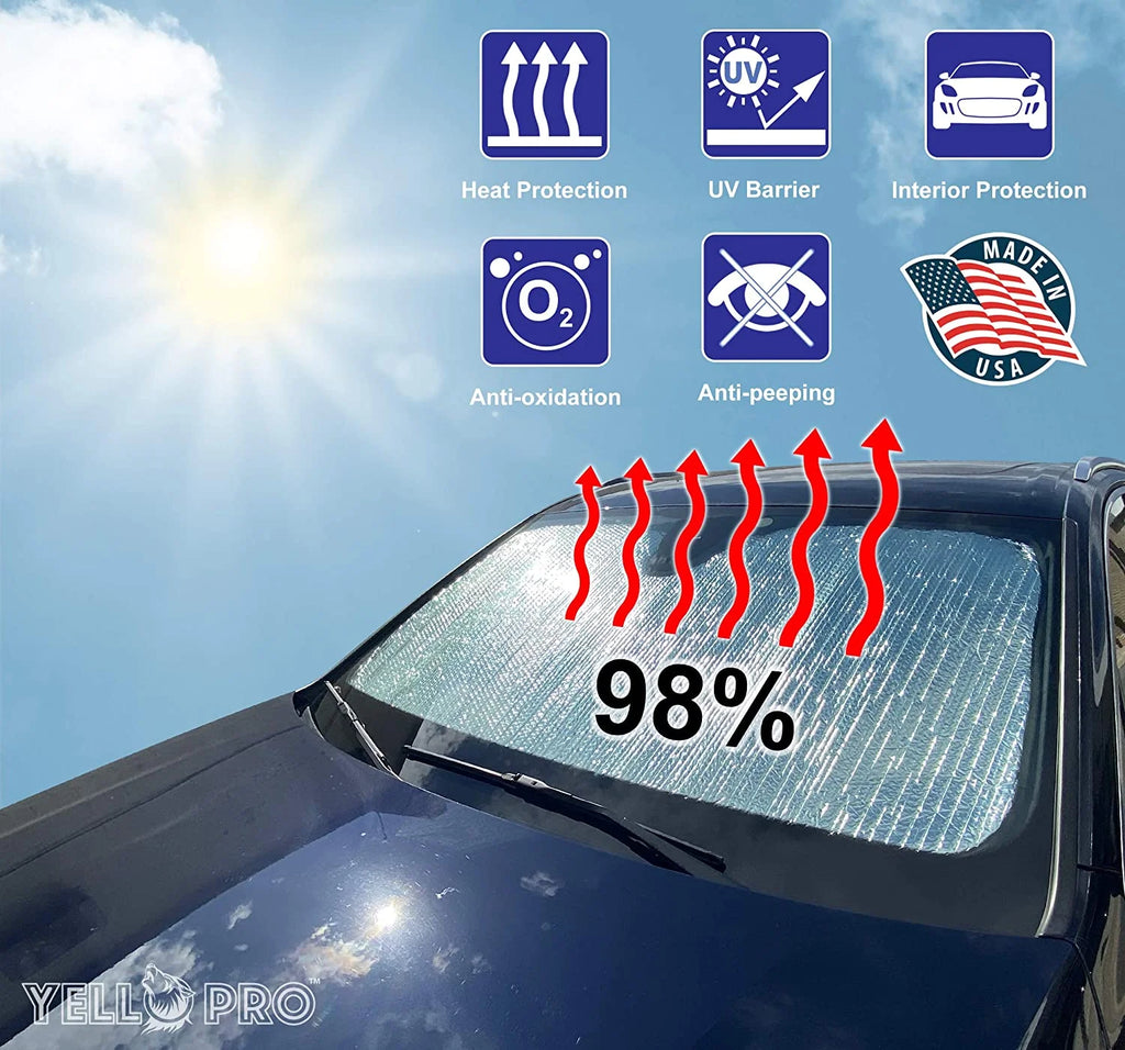 Front Windshield Sunshade for Nissan Frontier Crew Cab King Cab O5343