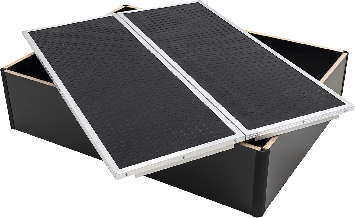 Black Stage Section, 48" Wide x 48" Long x 12" High U880