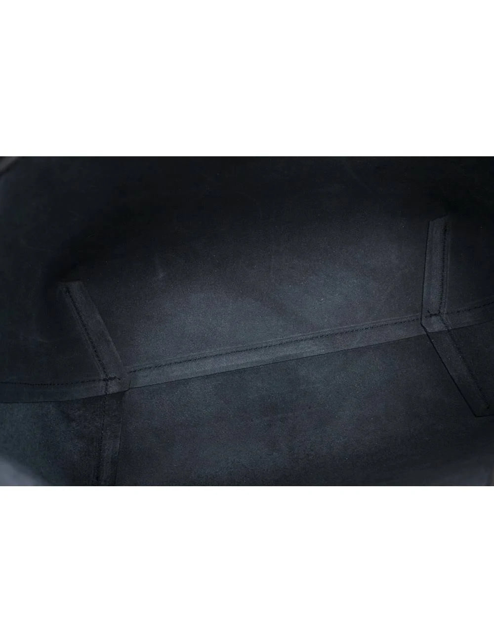 Black Leather Bucket Bag P479308