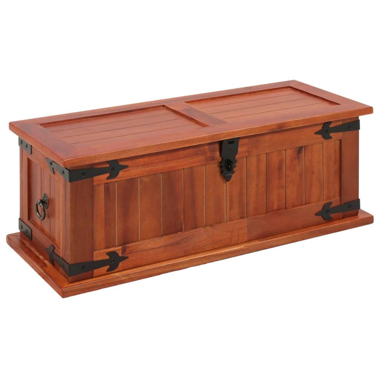 Solid Acacia Wood Storage Chest R24182