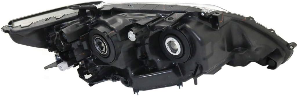 HeadLight Assembly Driver Side Black Housing X5066