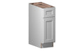 White 1 Door 1 Drawer 1 Shelf Base Cabinet E424285