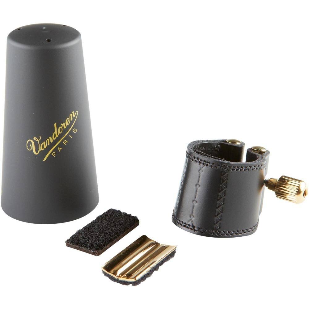 Tenor Saxophone Leather Ligature with Plastic Cap Z6291