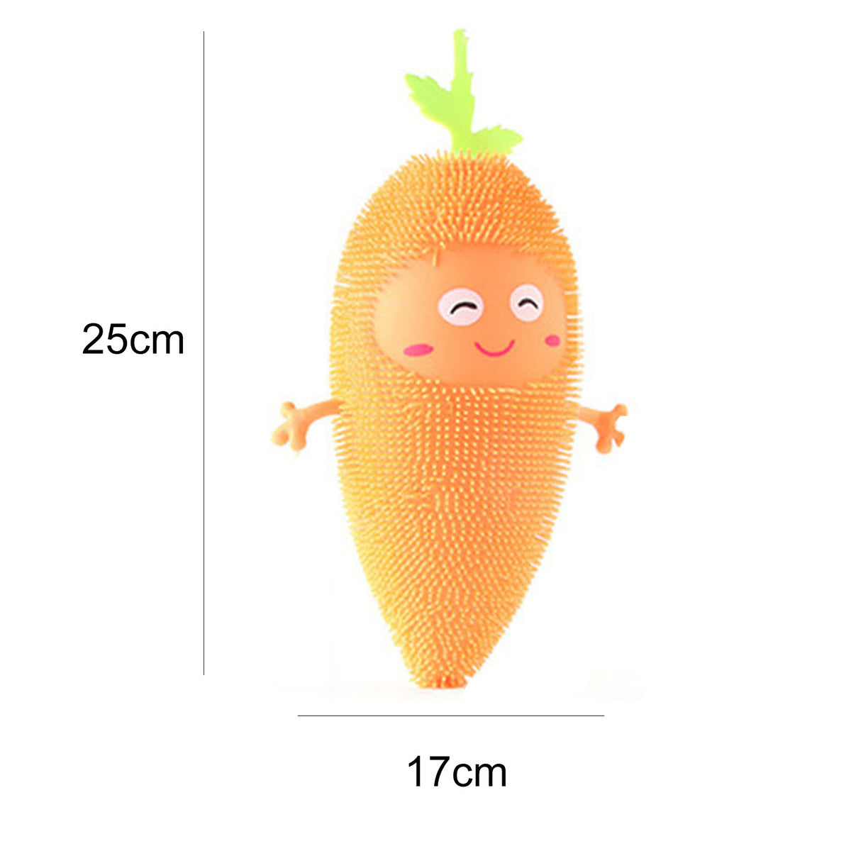 Stretchy Carrot Squishy Stress Sensory Fidget Toys W64859