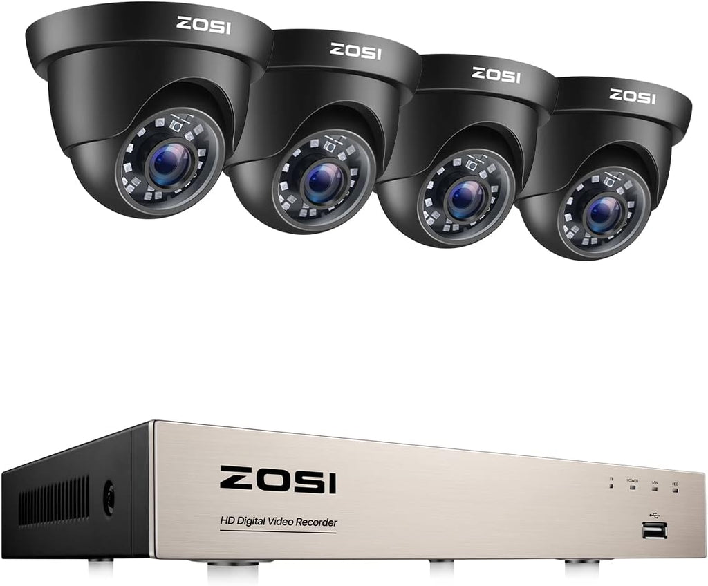 16CH 1080P Security Camera System with 4TB Hard Drive D902