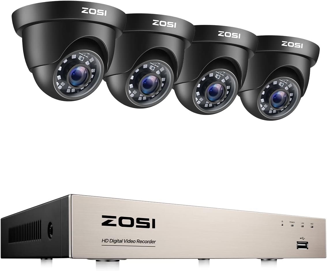16CH 1080P Security Camera System with 4TB Hard Drive D902