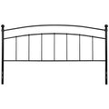 King Size Black Open Vertical Headboard L535