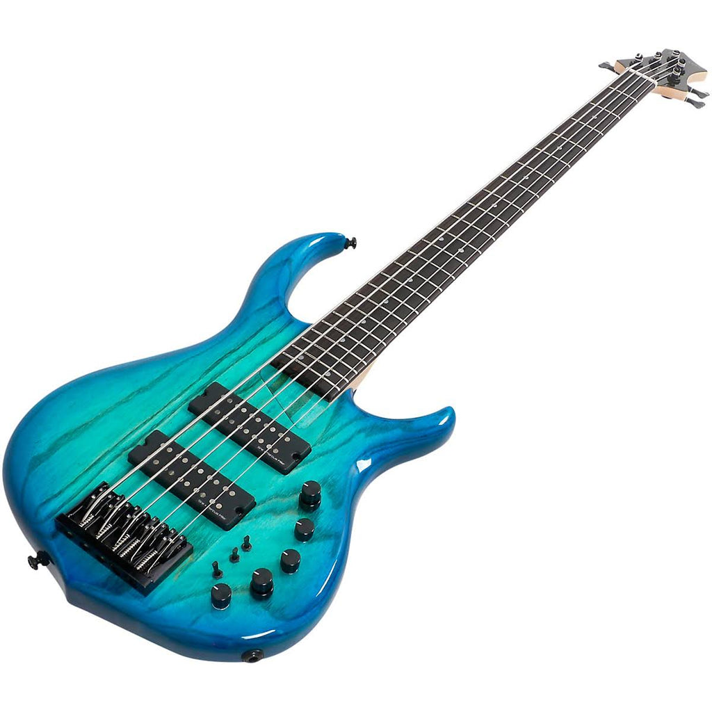 Transparent Blue 5-String Bass O88368