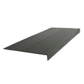 12 x 4.5 ft Blk Brn Rubber Stair Tread R4064