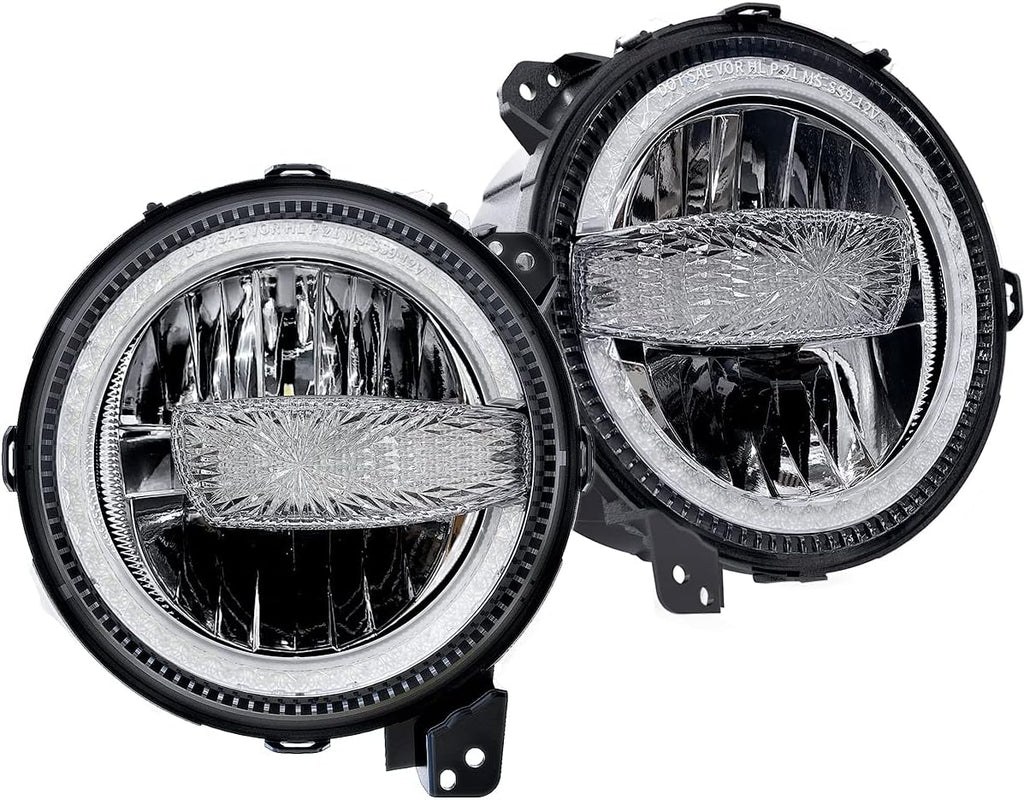 9 Inch Round LED Headlights with DRL High Low Beam K687