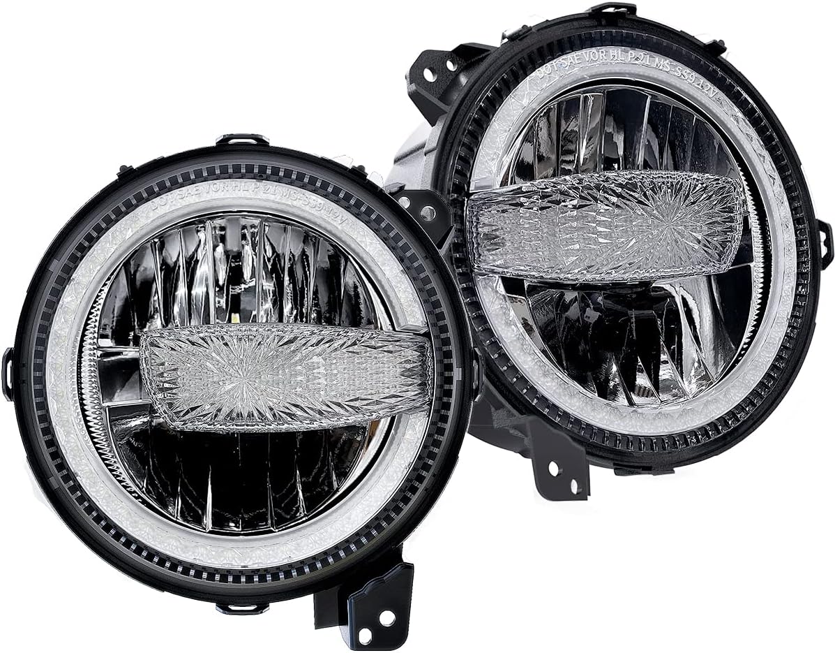 9 Inch Round LED Headlights with DRL High Low Beam K687
