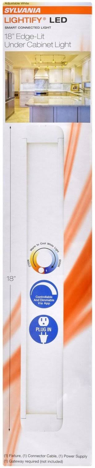 Adjustable Under Cabinet Light, White J9065