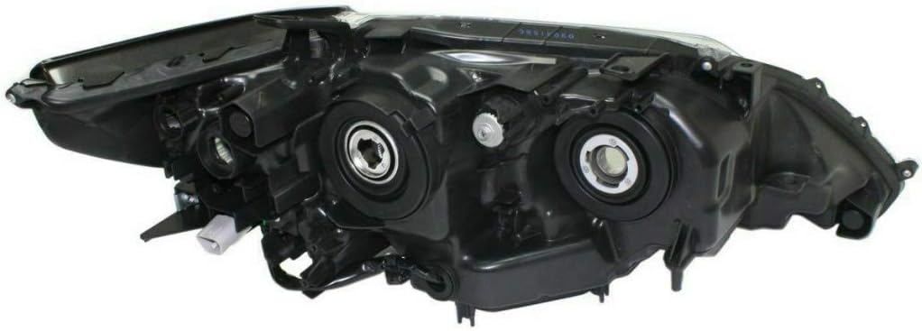 HeadLight Assembly Driver Side Black Housing X5066