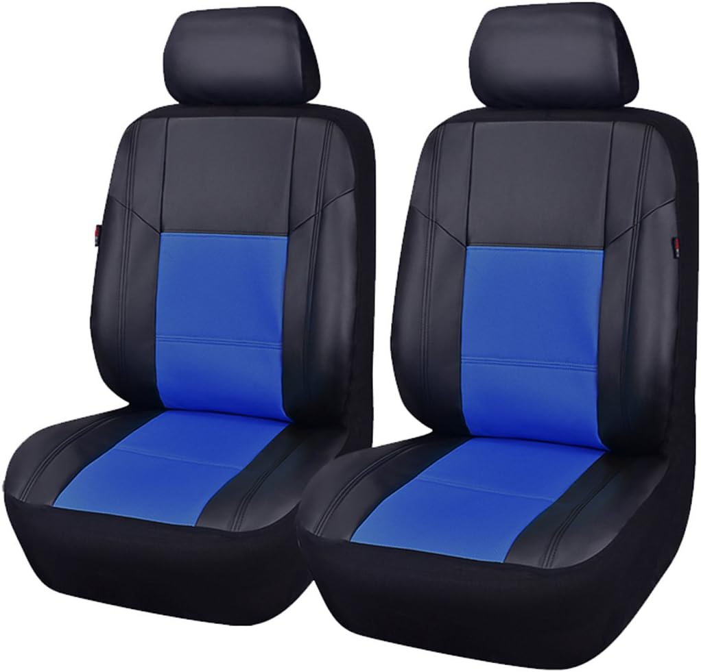 2 Pc PU Leather Car Seat Covers N517009
