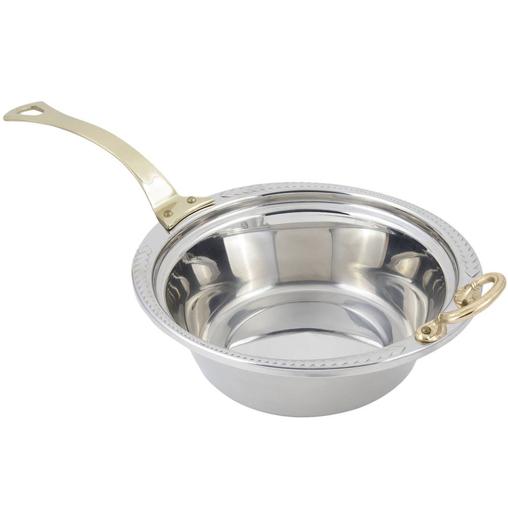 Stainless Steel Casserole with Long Handle Q3391
