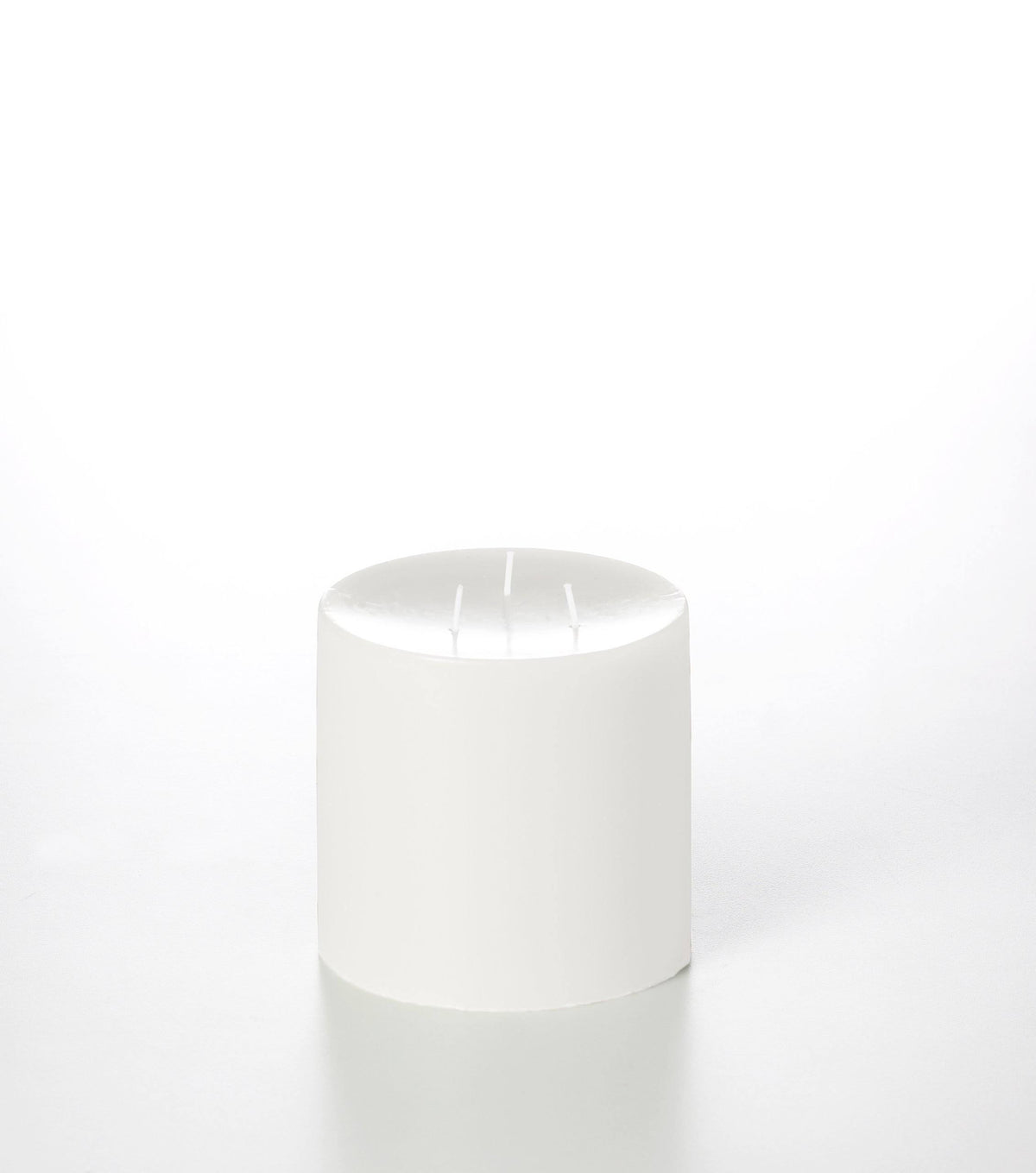 5x5 Unscented White Column Pillar Candle R671