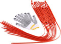 20pcs Nylon Anti-Skid Snow Tire Chains with Gloves M813123