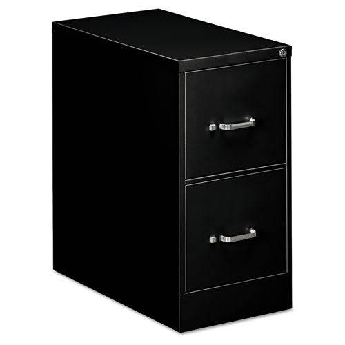 Black Two-Drawer Vertical File T582840