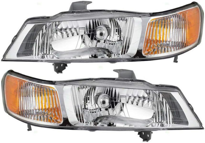 Headlight Assembly Unit Pair for Honda Odyssey 1999-2004 W579