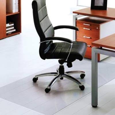 Clear Polycarbonate Chair Mat for Hard Floors, 60 x 79 Q1429