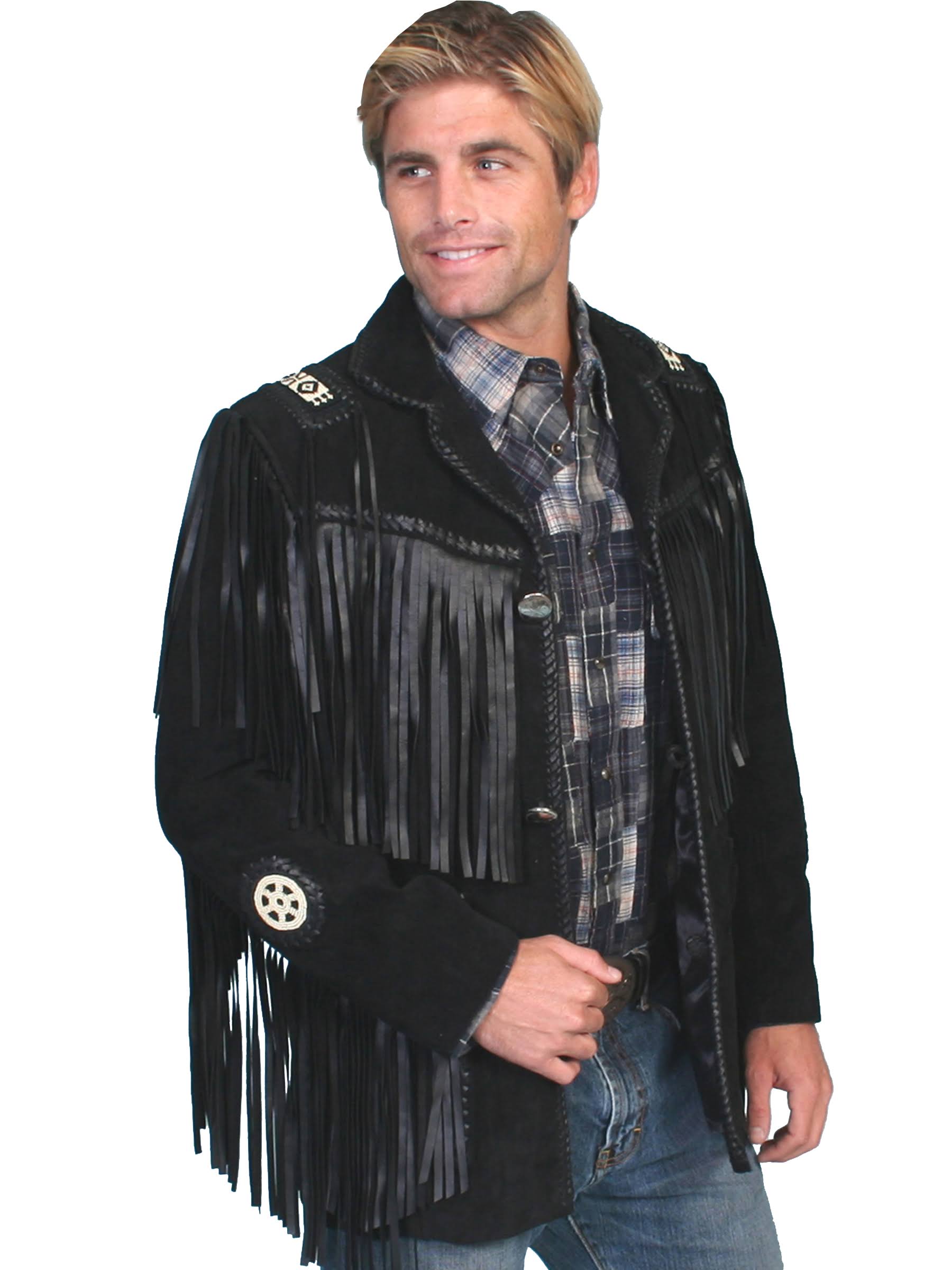Black Bead Trim Coat L717
