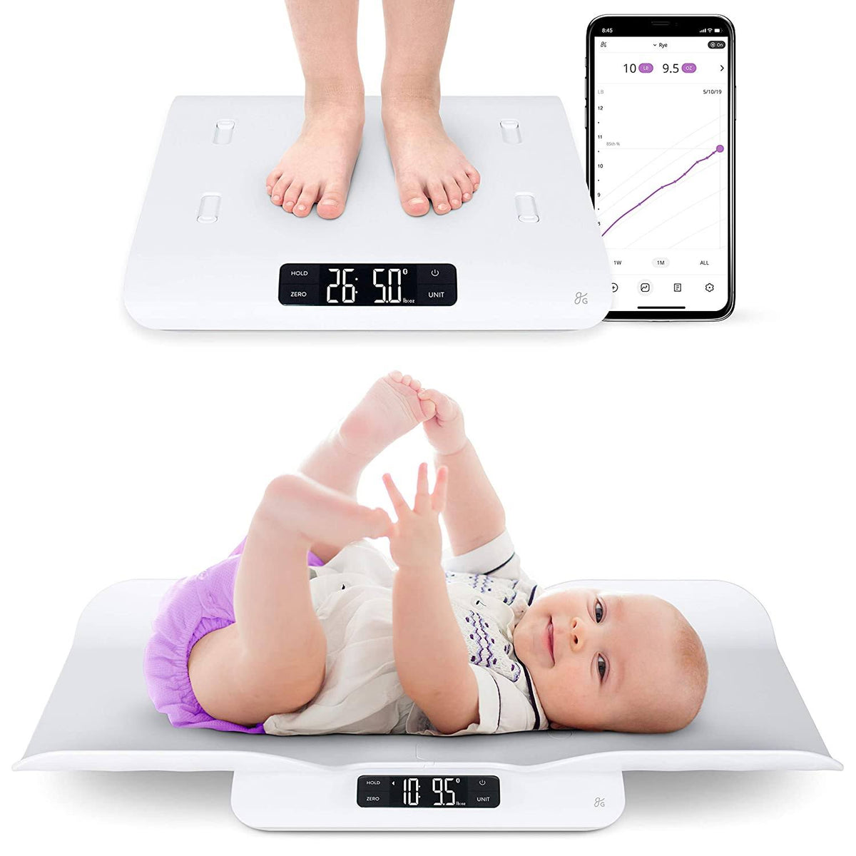 Smart Baby Scale with Hold Function P202625