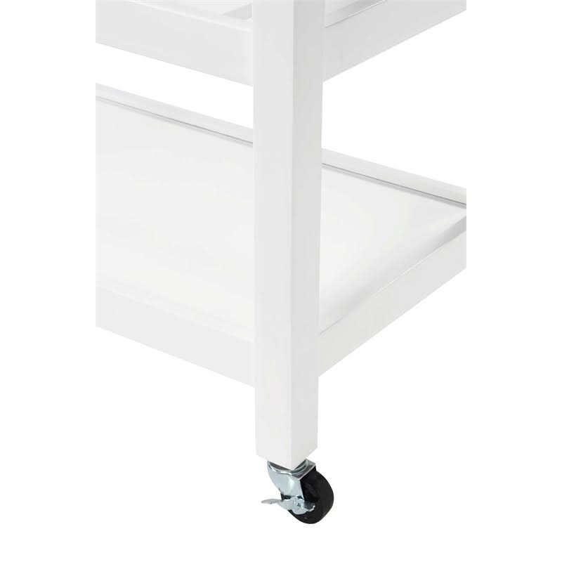 Butcher Block Top Kitchen Cart A93406