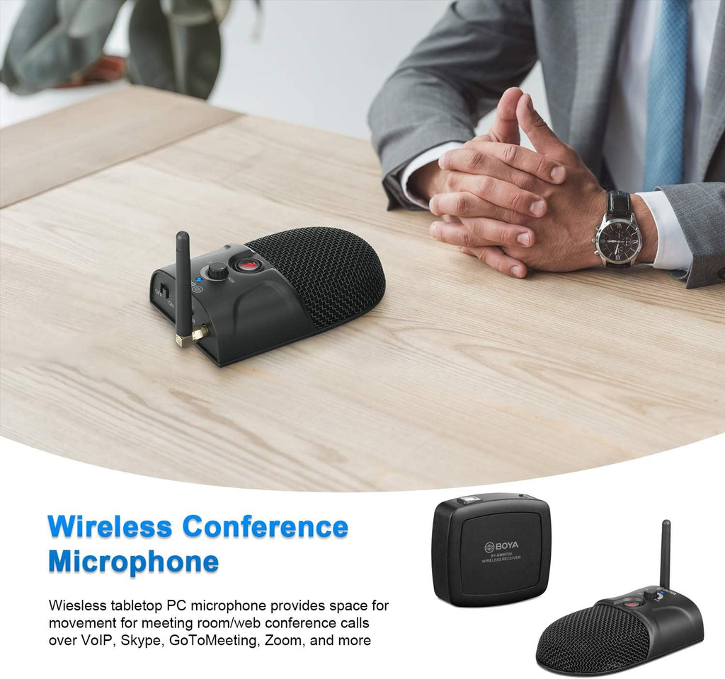 2.4GHz Wireless Omnidirectional USB Conference Microphone T512