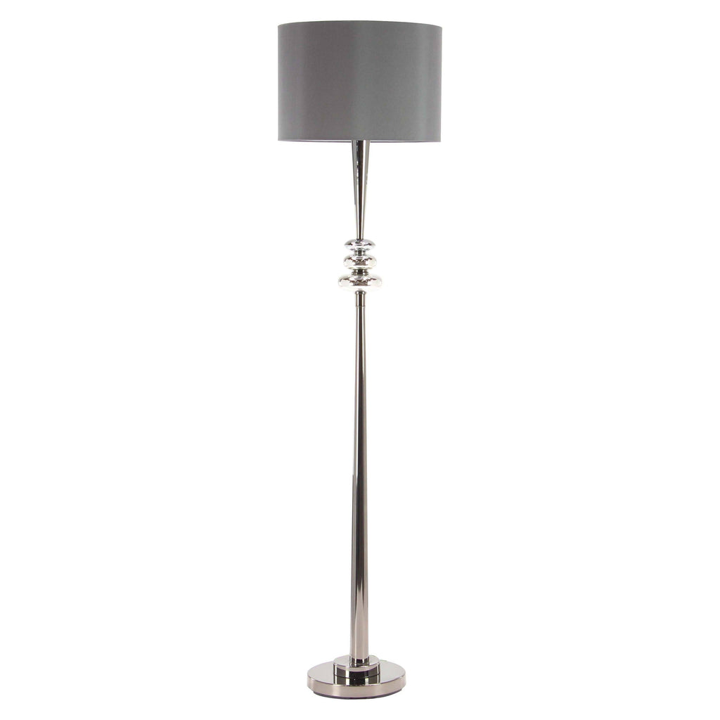 Modern Iron and Glass Vertical Floor Lamp M1397