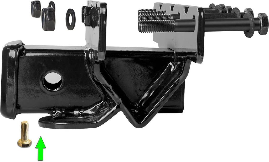 2 Inch Rear Bumper Towing Hitch Receiver Kit Pack of 2 O27629