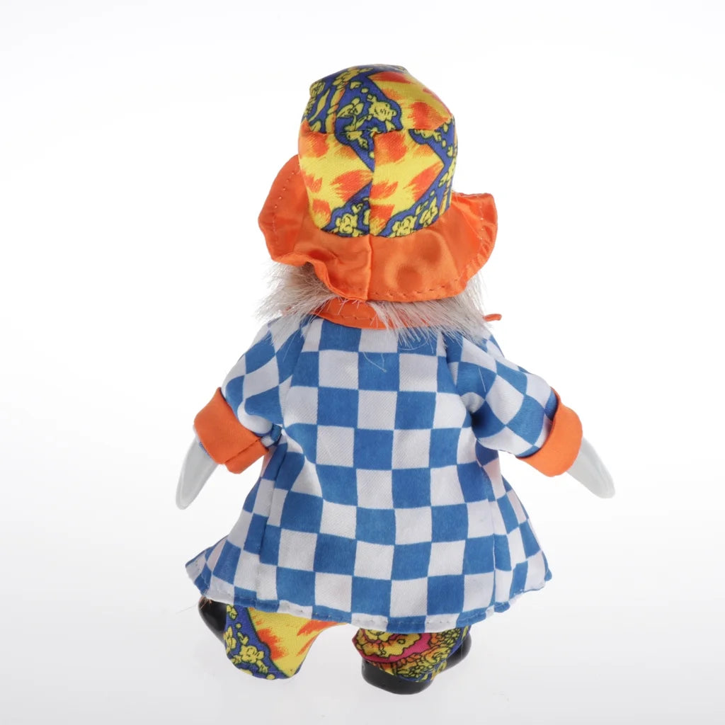 Porcelain Harlequin Doll Collectible T8279