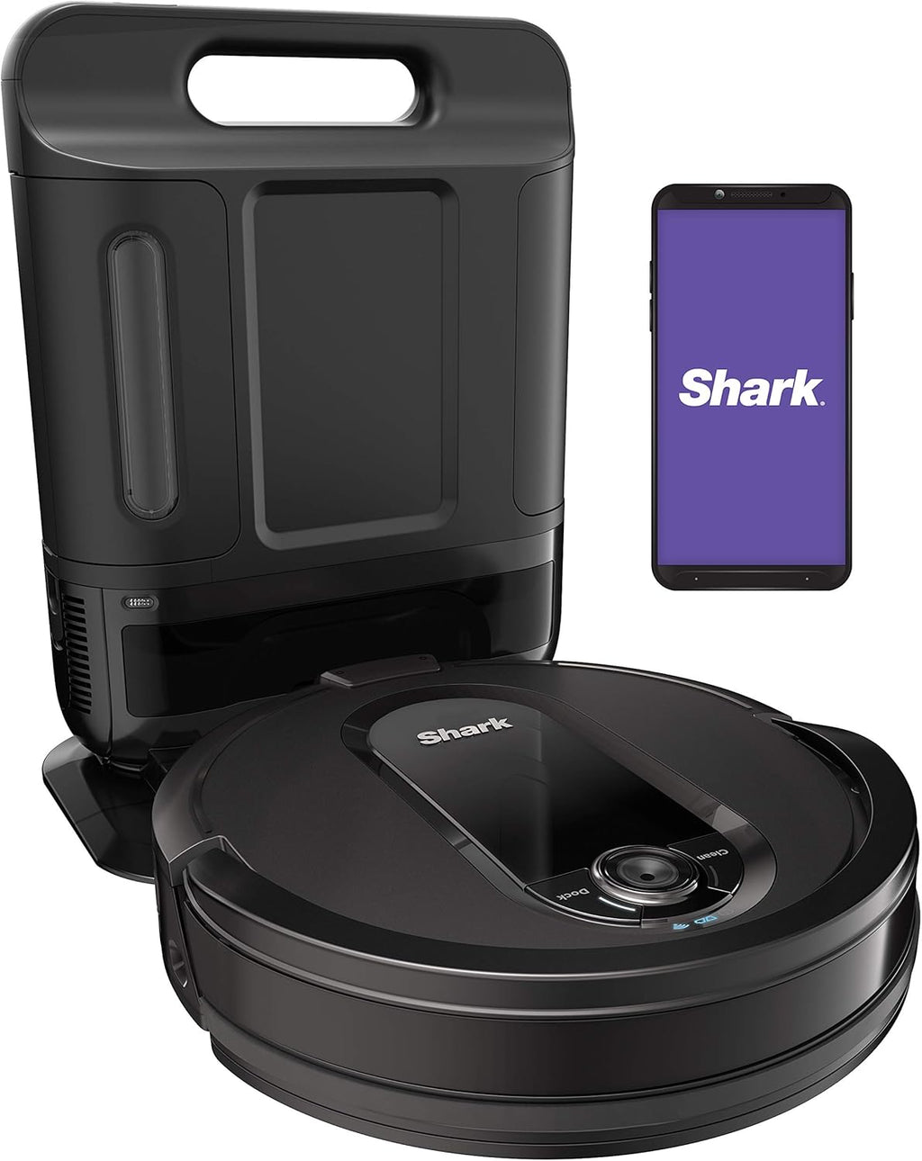 Black Robot Vacuum with XL Self-Empty Base O308273