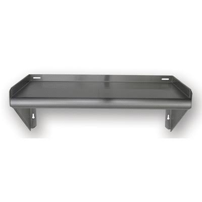 Stainless Steel Tab Lock Wall Shelf O506